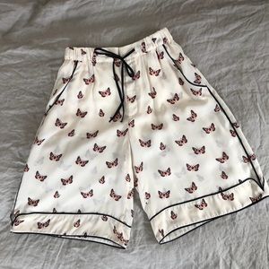 Zara Butterfly Long Shorts
